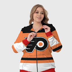 Женский 3D-костюм Philadelphia Flyers, цвет: 3D-красный — фото 2