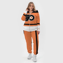 Женский 3D-костюм Philadelphia Flyers, цвет: 3D-белый — фото 2