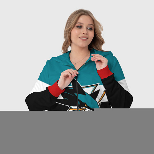 Женский костюм San Jose Sharks / 3D-Красный – фото 3