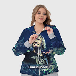 Женский 3D-костюм Nickelback: Chad Kroeger, цвет: 3D-меланж — фото 2