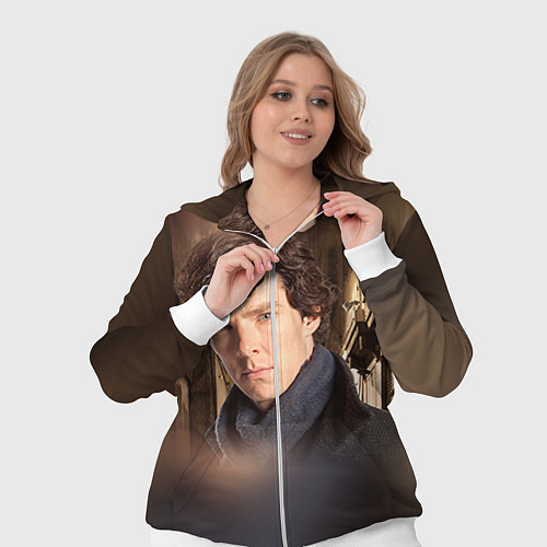 Женский костюм Бенедикт Камбербэтч 1 / 3D-Белый – фото 3