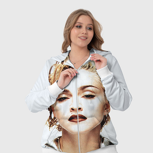 Женский костюм Мадонна / 3D-Белый – фото 3