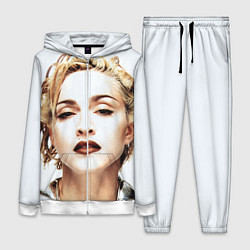 Женский 3D-костюм Мадонна, цвет: 3D-белый