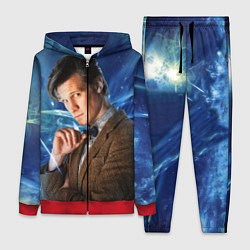 Женский 3D-костюм 11th Doctor Who, цвет: 3D-красный
