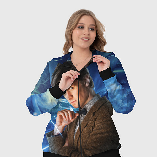 Женский костюм 11th Doctor Who / 3D-Черный – фото 3