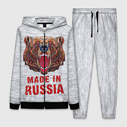 Женский 3D-костюм Bear: Made in Russia, цвет: 3D-черный