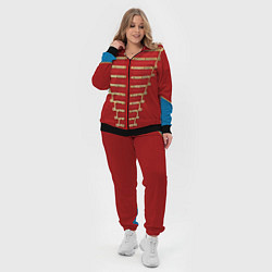 Женский 3D-костюм Пиджак Майкла Джексона, цвет: 3D-черный — фото 2