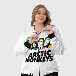 Женский 3D-костюм Arctic Monkeys: Music Wave, цвет: 3D-черный — фото 2