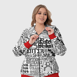 Женский 3D-костюм Enter Shikari: Words, цвет: 3D-красный — фото 2