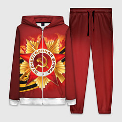 Женский 3D-костюм День победы 4, цвет: 3D-белый