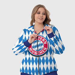 Женский 3D-костюм FC Bayern Munchen, цвет: 3D-синий — фото 2