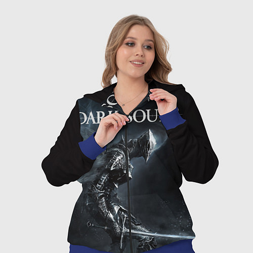 Женский костюм Dark Souls / 3D-Синий – фото 3