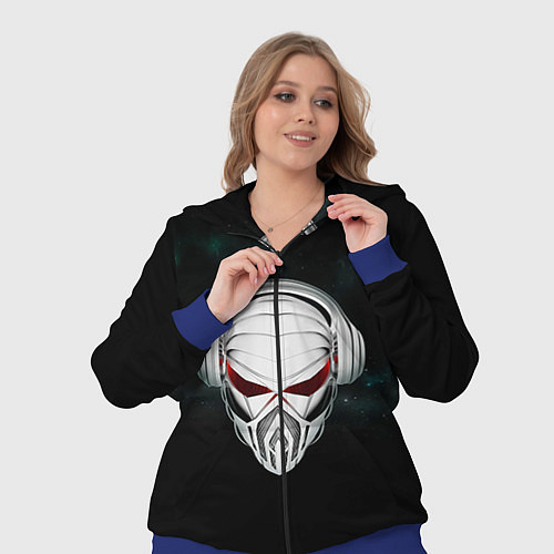 Женский костюм Пиратская станция / 3D-Синий – фото 3