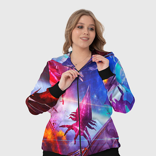 Женский костюм Mass effect / 3D-Черный – фото 3