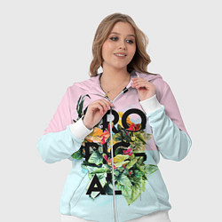 Женский 3D-костюм Tropical Art, цвет: 3D-белый — фото 2