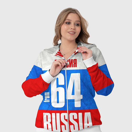 Женский костюм Russia: from 64 / 3D-Белый – фото 3