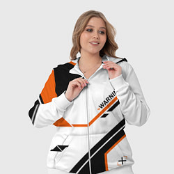 Женский 3D-костюм CS:GO Asiimov P250 Style, цвет: 3D-белый — фото 2