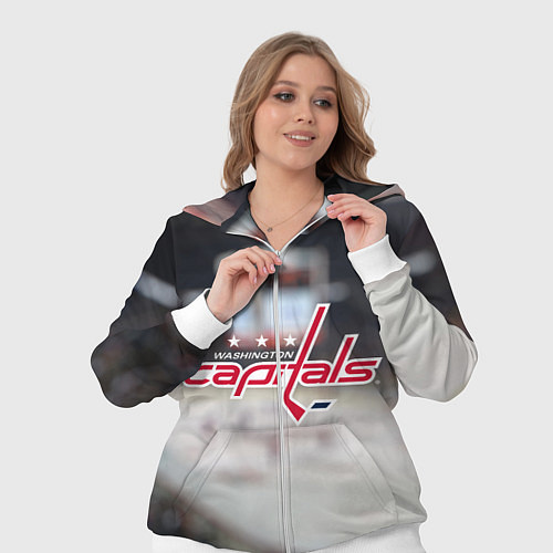 Женский костюм Washington Capitals / 3D-Белый – фото 3
