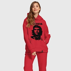 Женский костюм оверсайз Che Guevara, цвет: красный — фото 2