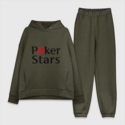 Женский костюм оверсайз Poker Stars