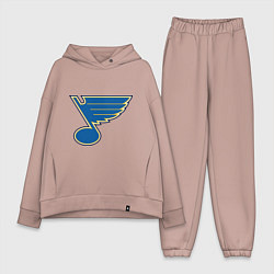 Женский костюм оверсайз St Louis Blues