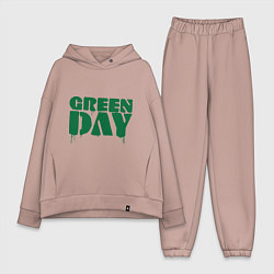 Женский костюм оверсайз Green Day, цвет: пыльно-розовый
