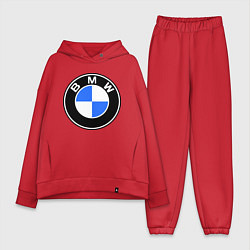 Женский костюм оверсайз Logo BMW