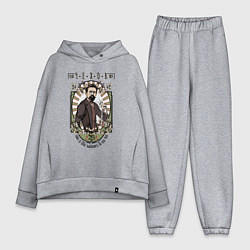 Женский костюм оверсайз Антон Павлович Чехов, цвет: меланж