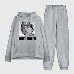 Женский костюм оверсайз Eminem labyrinth
