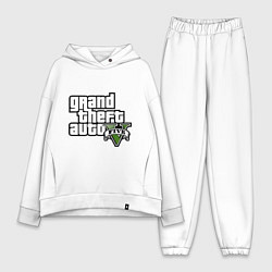 Женский костюм оверсайз GTA Five, цвет: белый