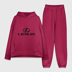 Женский костюм оверсайз Lexus logo