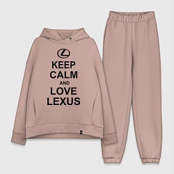 Женский костюм оверсайз Keep Calm & Love Lexus