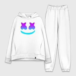 Женский костюм оверсайз MARSHMELLO, цвет: белый