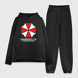 Женский костюм оверсайз UMBRELLA CORP, цвет: черный