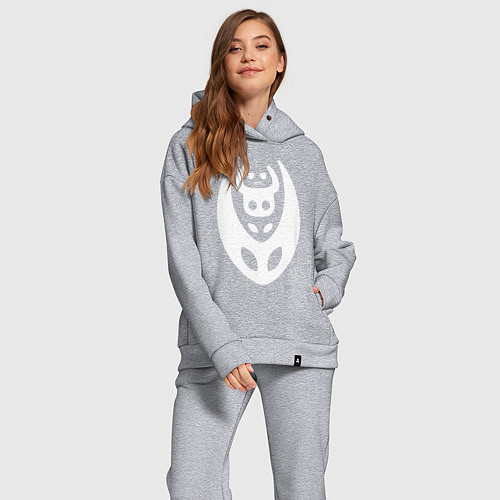 Женский костюм оверсайз Hollow Knight / Меланж – фото 2