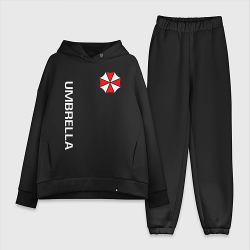 Женский костюм оверсайз UMBRELLA CORP / Черный – фото 1