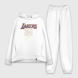 Женский костюм оверсайз LA LAKERS