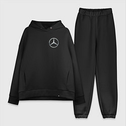Женский костюм оверсайз MERCEDES-BENZ, цвет: черный