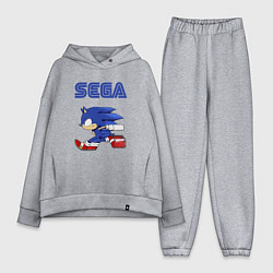 Женский костюм оверсайз SEGA, цвет: меланж