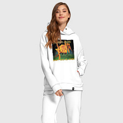 Женский костюм оверсайз Dont give me names, цвет: белый — фото 2