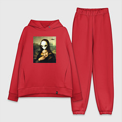 Женский костюм оверсайз Mona Lisa, цвет: красный