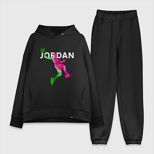 Женский костюм оверсайз MICHAEL JORDAN Z / Черный – фото 1