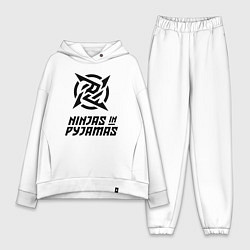 Женский костюм оверсайз NiP Ninja in Pijamas 202122, цвет: белый
