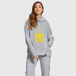 Женский костюм оверсайз ACR X9 Cyberpunk 2077, цвет: меланж — фото 2