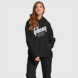 Женский костюм оверсайз GIBSON USA, цвет: черный — фото 2