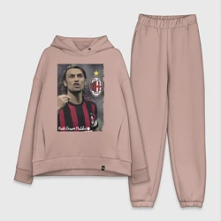 Женский костюм оверсайз Paolo Cesare Maldini - Milan, captain