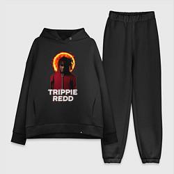 Женский костюм оверсайз TRIPPIE REDD 1400, цвет: черный