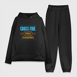 Женский костюм оверсайз Игра Cross Fire PRO Gaming, цвет: черный