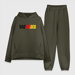 Женский костюм оверсайз VAGODROCH, цвет: хаки