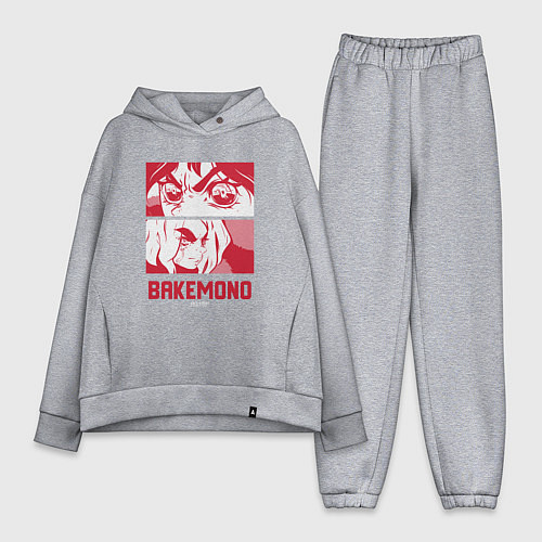 Женский костюм оверсайз Рэн / Меланж – фото 1